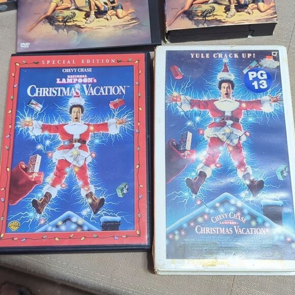 National Lampoons Vacation Trilogy Box Set VHS & DVD Chevy Chase, C-Vaca 2 - Picture 4 of 11